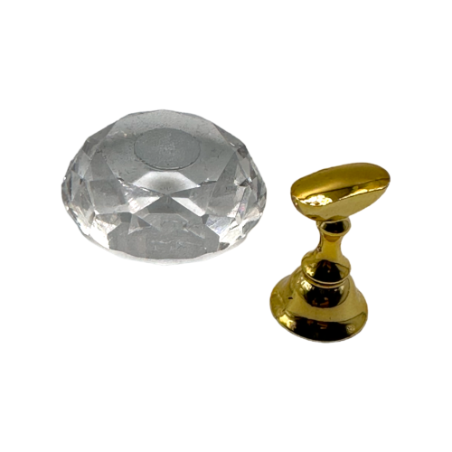 NAM24 Tiphalter - Diamant Weiß zur stilvollen Präsentation Ihrer Nailart